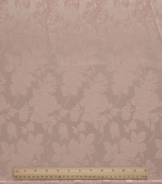 Rose Floral Jacquard Fabric, , hi-res, image 4