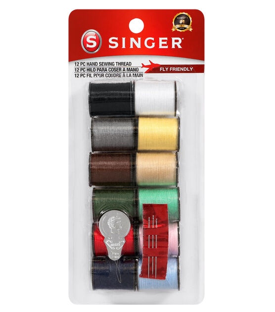 Large Spool Polyester Thread Size #8: Fawn