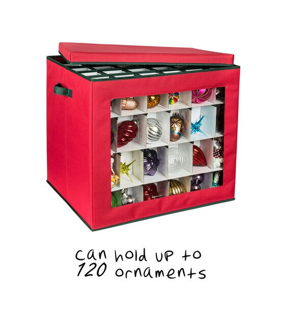 ornament organizer storage box