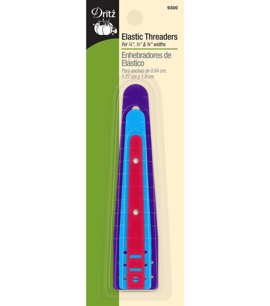 Threading Needle and Threader for Elastic - set