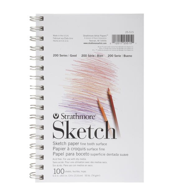 What is the difference between sketch & drawing paper? - Strathmore Artist  Papers