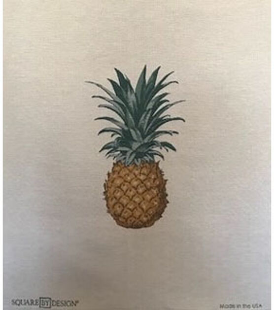 CHOP BOARD SATIN 12 X 7 PINEAPPLE