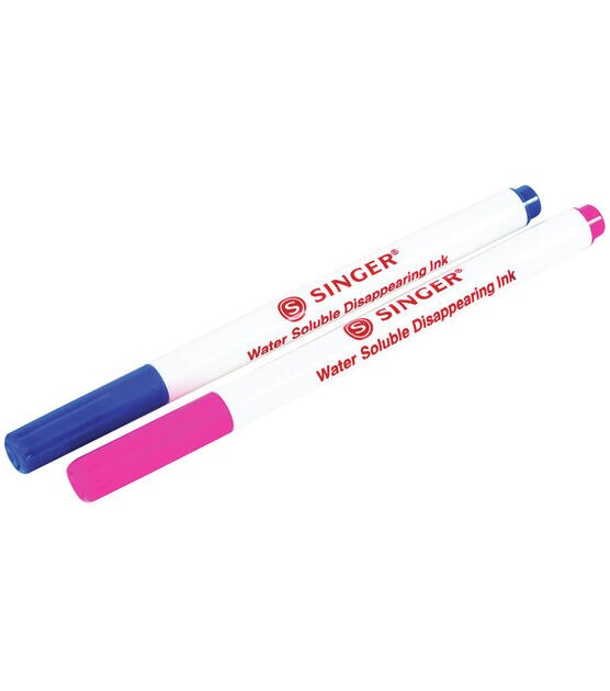 Water Soluble Pen For Fabric, Water Erasable Fabric Marker Pens, Disappear  Ink Fabric Marker Pens, Disappear Water Soluble Pens For Cross Stitch