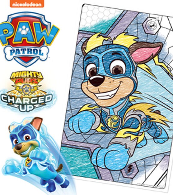 crayola giant coloring pages nickelodeon paw patrol mighty pups