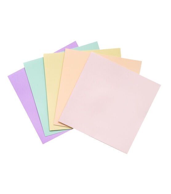 100 Sheet 8.5 x 11 Pastel Smooth Cardstock Paper Pack by Park