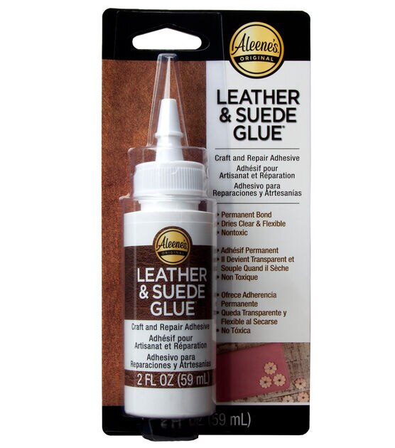 Aleene's Original Glues - How To Repair a Leather Tear with Leather Glue