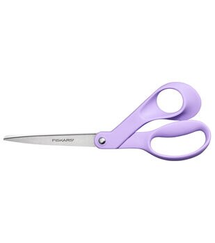 Fiskars 8 Red Gitter Scissors & SewSharp Tool 2pc