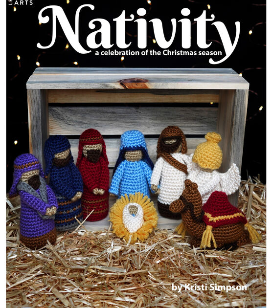 Leisure Arts Christmas Crochet Nativity Kit, , hi-res, image 5