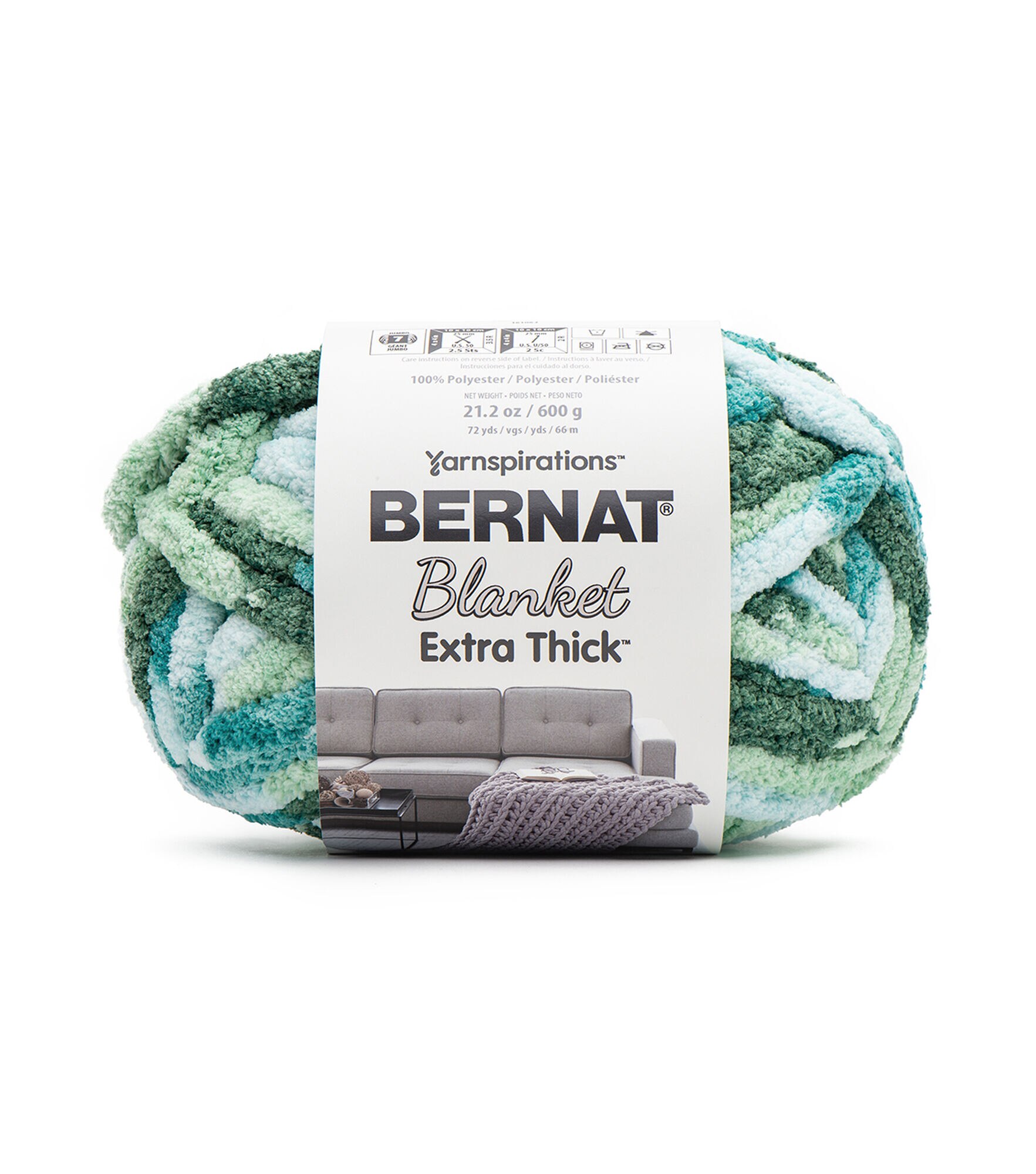 Bernat Blanket Extra Thick Yarn (600g/21.2 oz), Gold