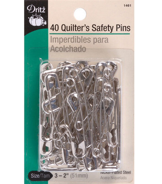 Quilting Safety Pins  Curved Safety Pins for Quilting