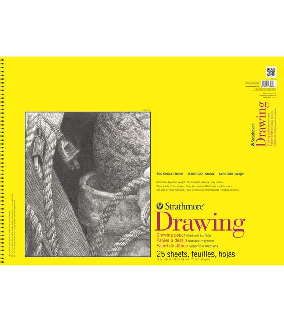 Strathmore Drawing Paper Pad, 400 Series, Medium Surface, 8 x 10