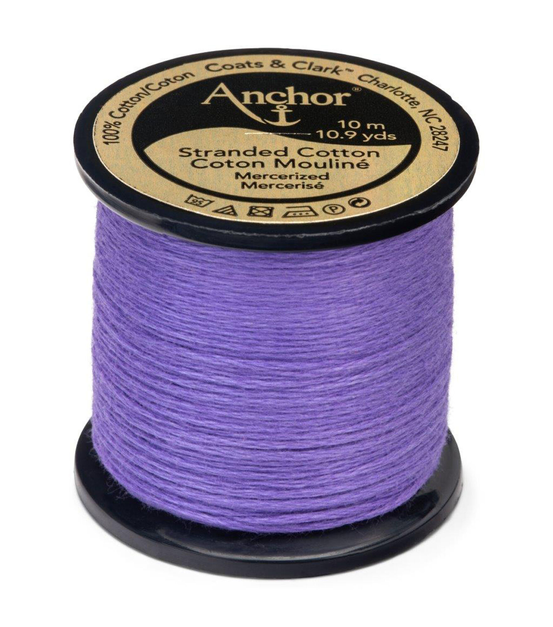 Anchor Cotton 10.9yd Purples Cotton Embroidery Floss, 110 Lavender Medium, hi-res