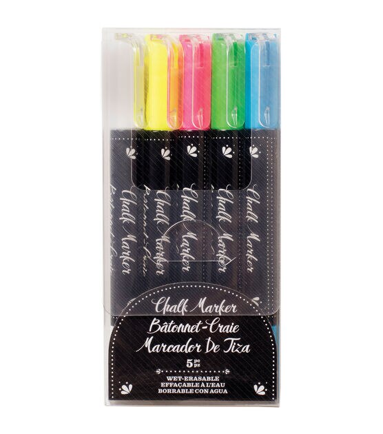 Download American Crafts 5pcs Erasable Chalk Markers | JOANN