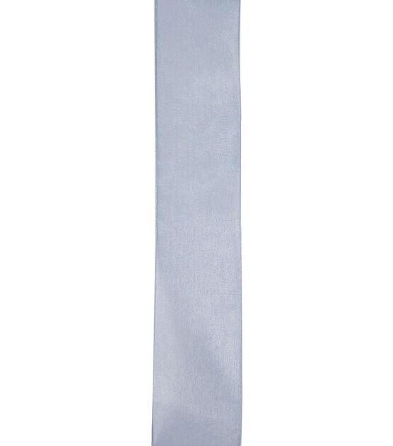 Save the Date Sheer Ribbon 1.5''x30' Gray Blue | JOANN