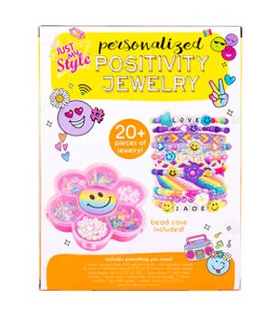 Just My Style 21pc Fashion Punch Style & Stitch Loom Jewelry Kit