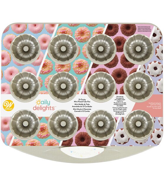 Mini Fluted Tube Cake Pan - Party Time, Inc.
