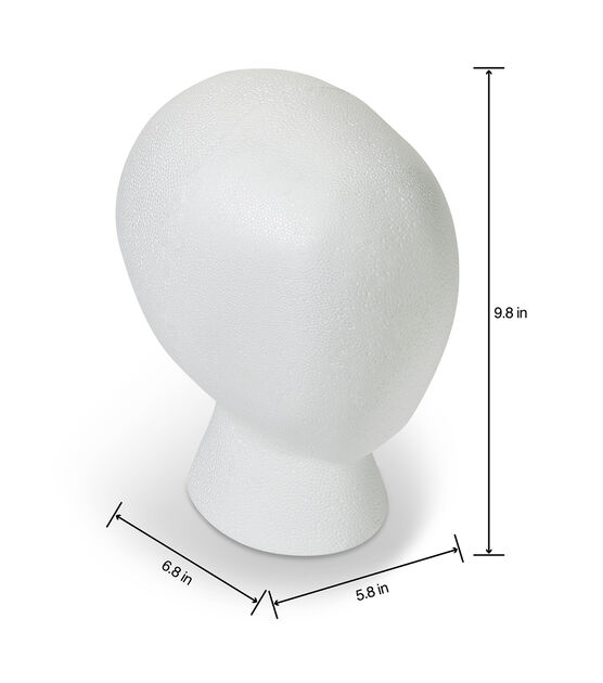 Styrofoam Mannequin Torso is Cream Colored, 77482