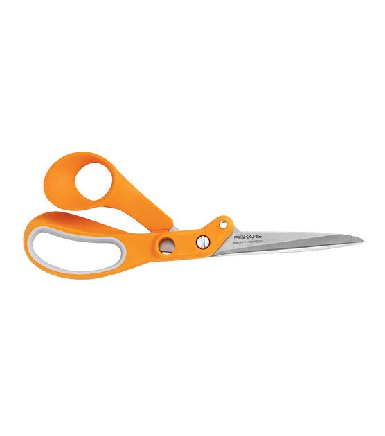 Fiskars Soft Grip 8 inch Razor Edge Scissors - Purple