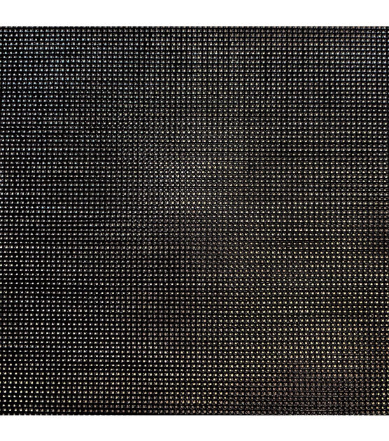 Vinyl Coated Polyester Mesh Fabric, Black 61, Wholesale