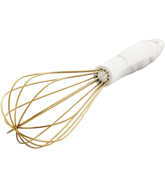 Wilton Gold Whisk With Marble Handle, , hi-res, image 4