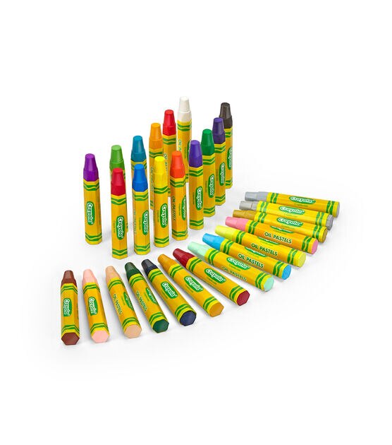 Crayola 28ct Oil Pastel Crayons, , hi-res, image 3