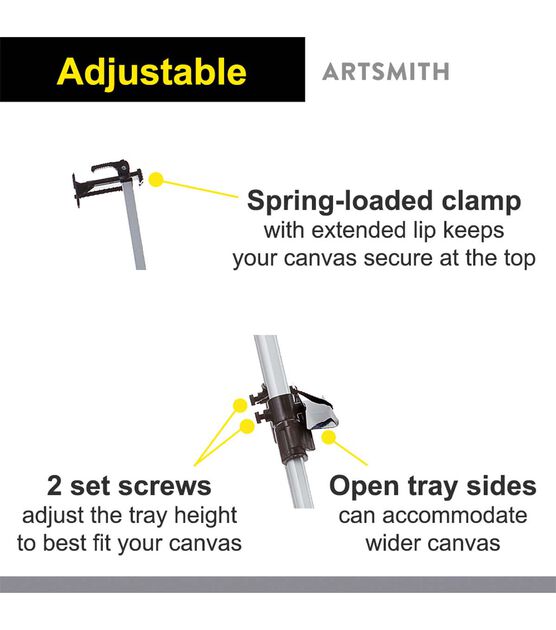 65" Tilden Tripod Easel Stand With Case by Artsmith, , hi-res, image 10