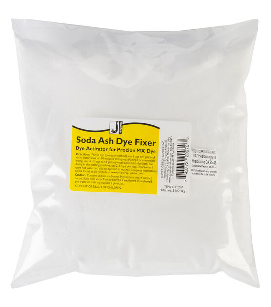 Jacquard Soda Ash Dye Fixer, 5lb.