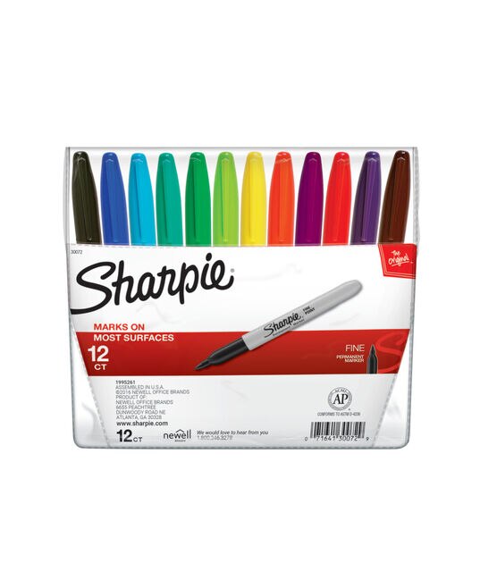 Sharpie Fine Marker Mystic Gems Set of 12