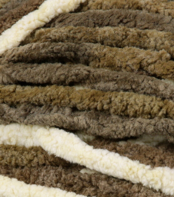 Bernat® Blanket™ #6 Super Bulky Polyester Yarn, Sonoma 10.5oz/300g, 220  Yards (4 Pack) 
