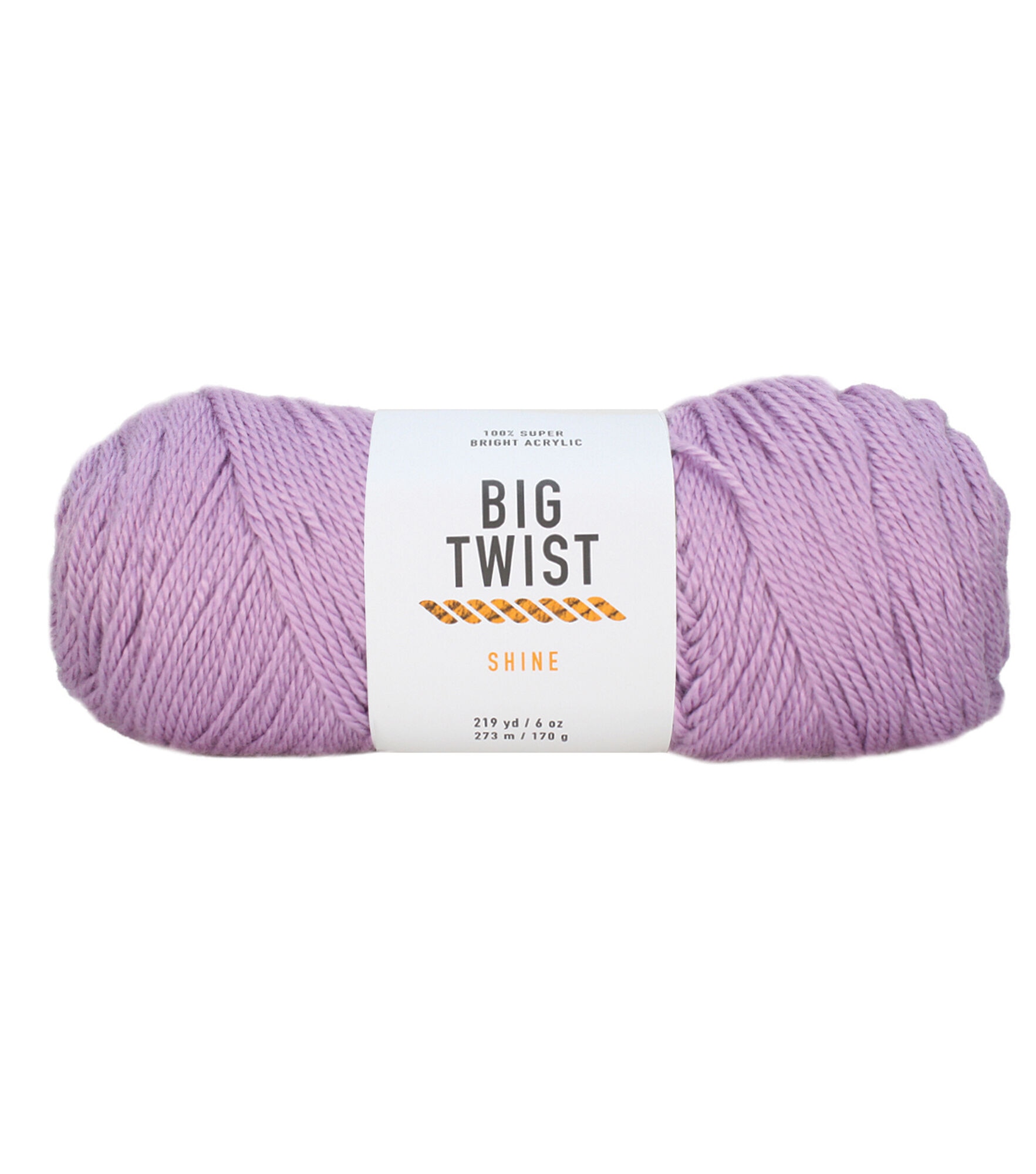 Shine 219yds Light Weight Acrylic by Big Twist, Lavender, hi-res