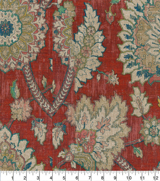 Waverly Upholstery Fabric Castleford Garnet | JOANN