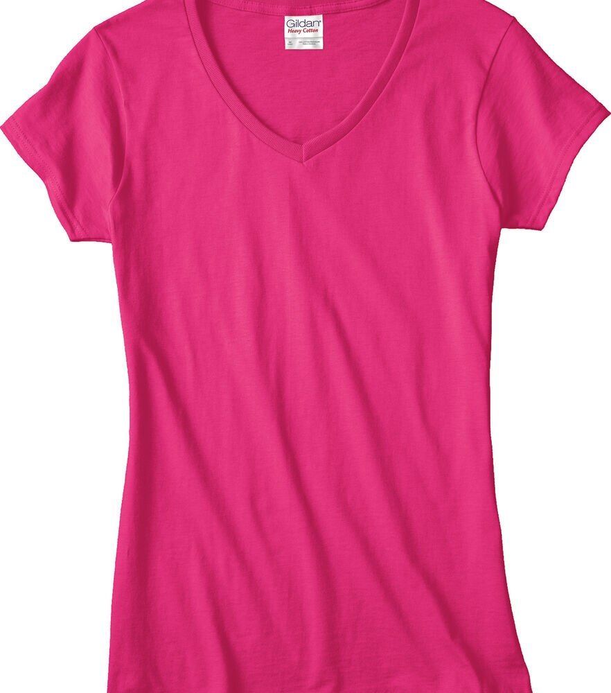 Gildan Ladies V Neck T-Shirt Medium | JOANN