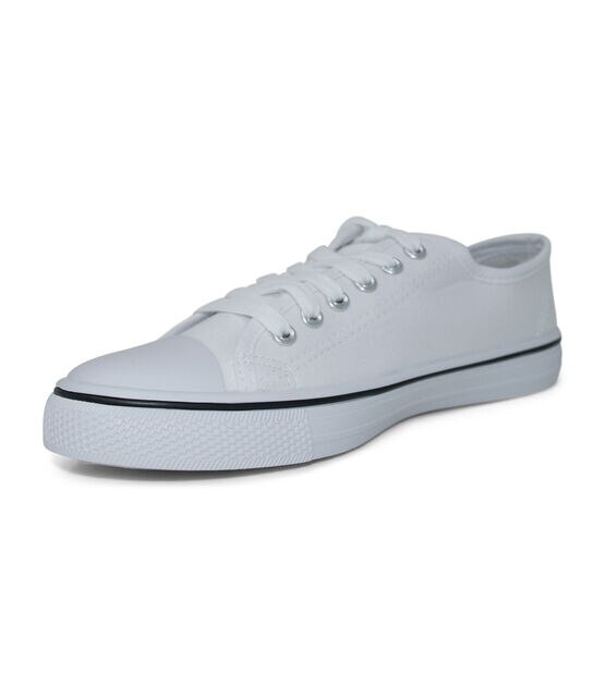 Women's Canvas Lace Up Shoe, , hi-res, image 3