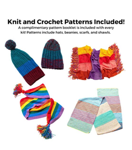 How to Knit & Crochet - Complete Kits - Ocean Blues