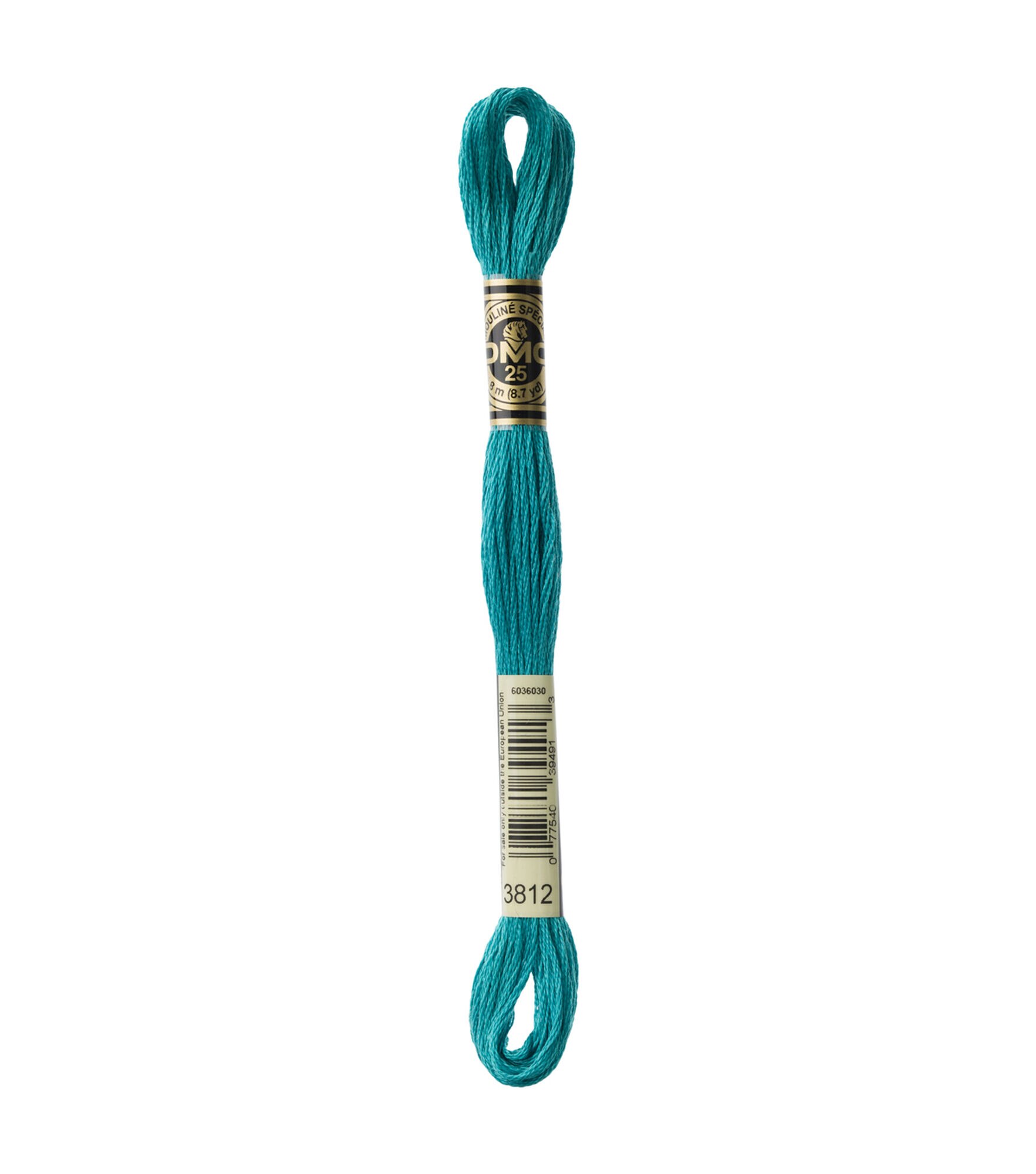 DMC 6 Strand Cotton Embroidery Floss / 597 Turquoise