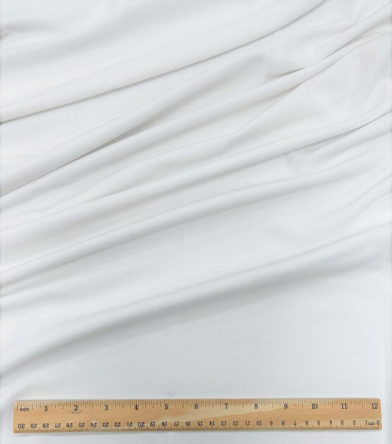 Stretch White Crepe Fabric – Fabrics4Fashion