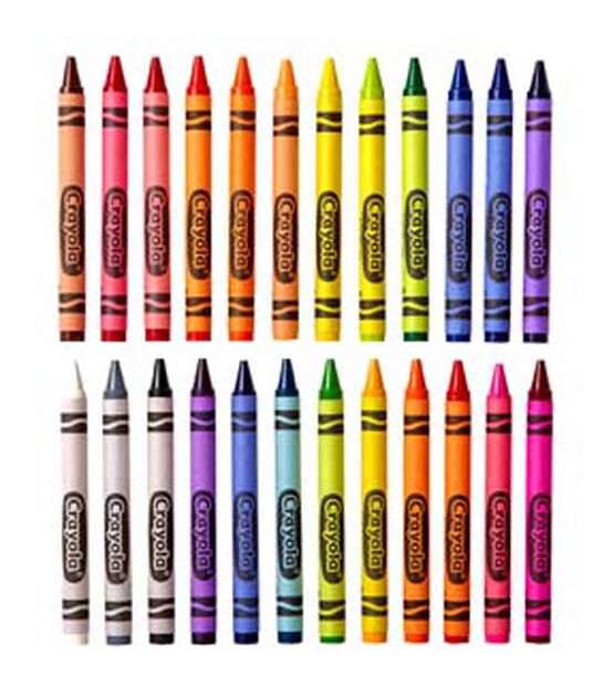 Crayola 24ct Multicolor Crayons, , hi-res, image 4
