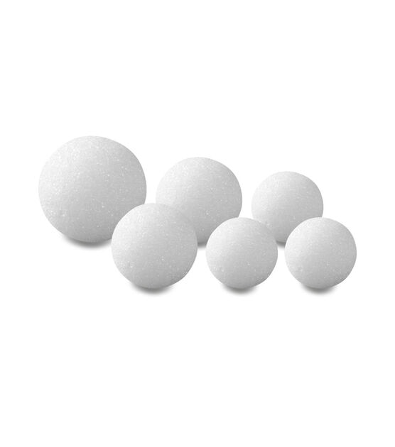 FloraCraft - Styrofoam Balls - 4, 2/Pkg. - Sam Flax Atlanta