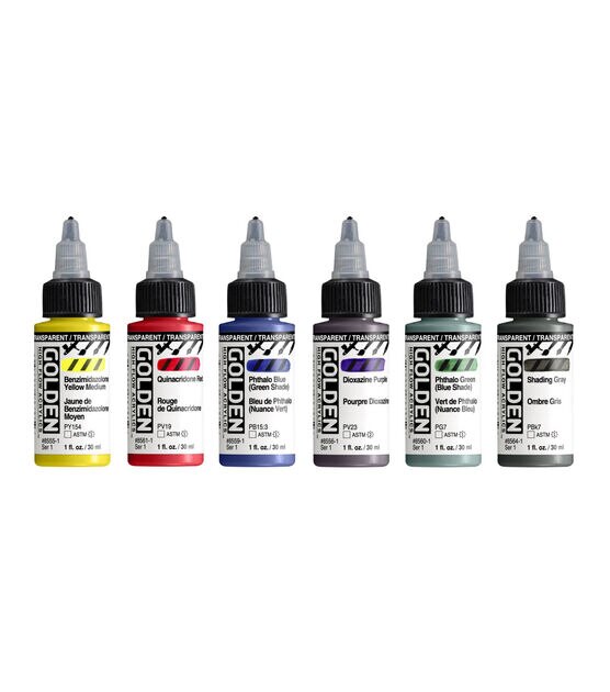 High Flow is acrylic paint that can go from brush to marker or from dip pen  to airbrush and more. From fine lines to broad strokes, High Flow Acrylic  has