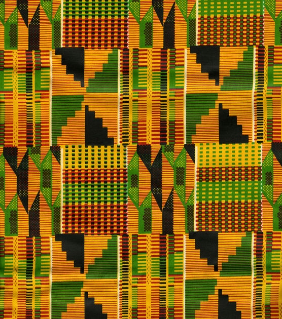 Ethnic Cloth Fabric 43''-African Kente