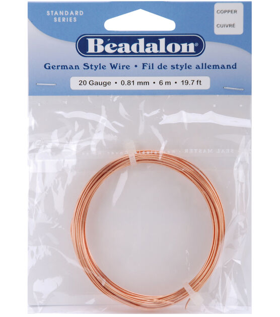 Beadalon Metallic Nylon Coated Stainless Steel Wire, Gold Color, .018 inch,  30ft.