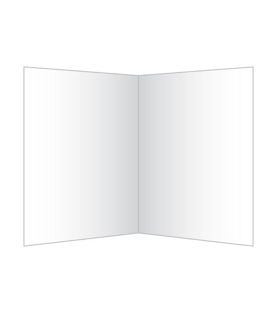 Royal Brites 9" x 12" White Book Fold Foam Board