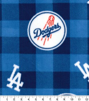 Los Angeles Dodgers Pegasus 40 x 50 Lightweight Bones Flannel Fleece Pet  Blanket