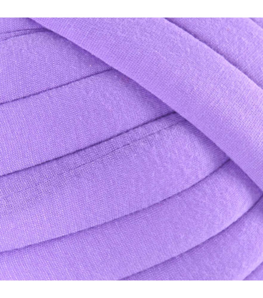 Tubular 40.5yds Jumbo Polyester Yarn by Big Twist, Lilac, swatch, image 10