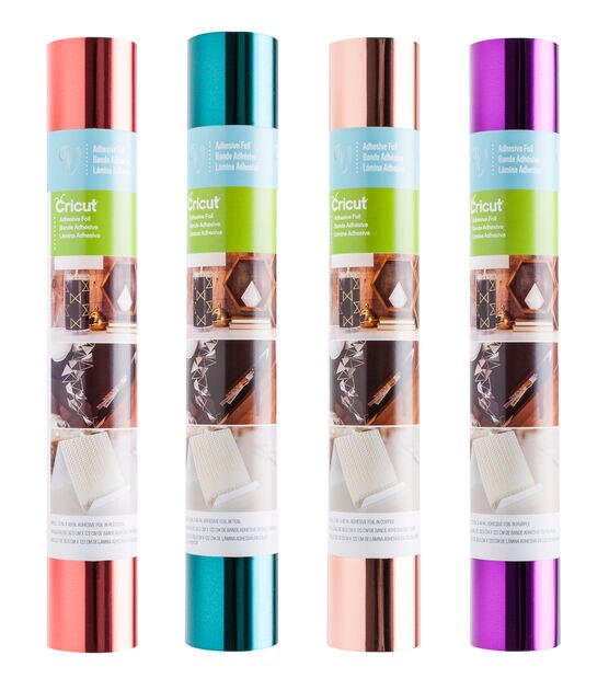 Cricut 12" x 48" Metallic Adhesive Foil Roll, , hi-res, image 1