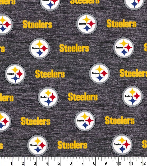 Fabric Traditions Pittsburgh Steelers NFL Knit Fabric