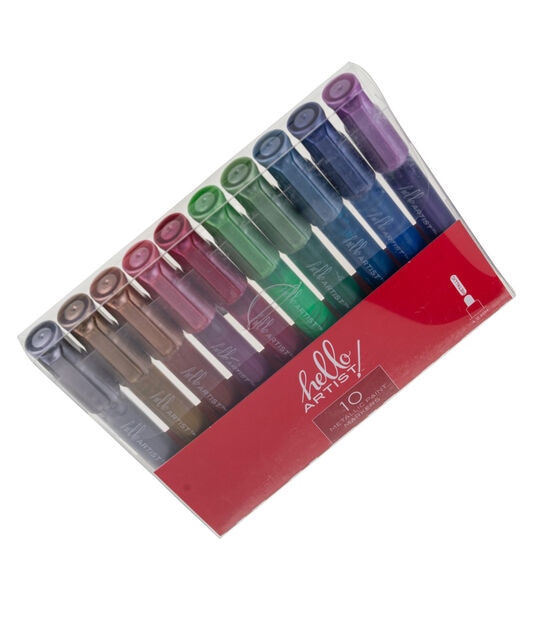 Arteza Metallic Gel Ink Pens Set 14pc