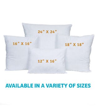 Pellon Homegoods Pillow Inserts - 16, 18, 24