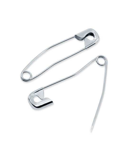 Loops & Threads™ Curved Safety Pins, 1 1/2