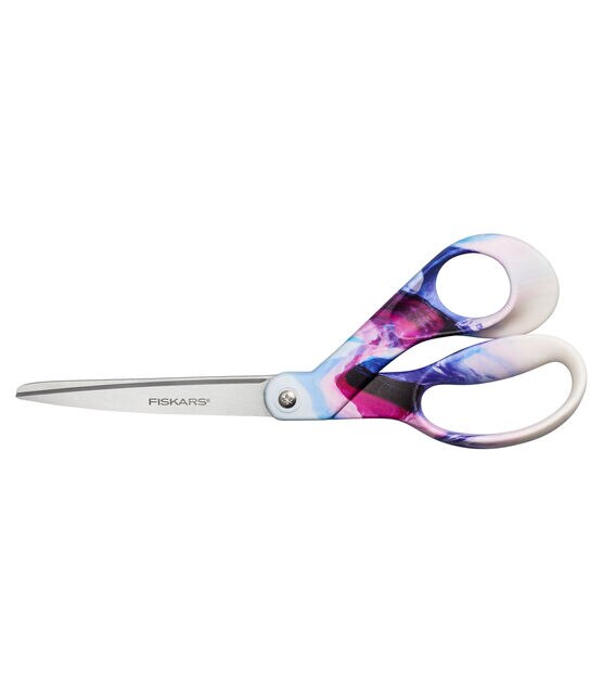 Fiskars Graduate Scissors for Students, Teachers, and Parents - 8 Scissors  for School or Crafting - Back to School Supplies - Color May Vary